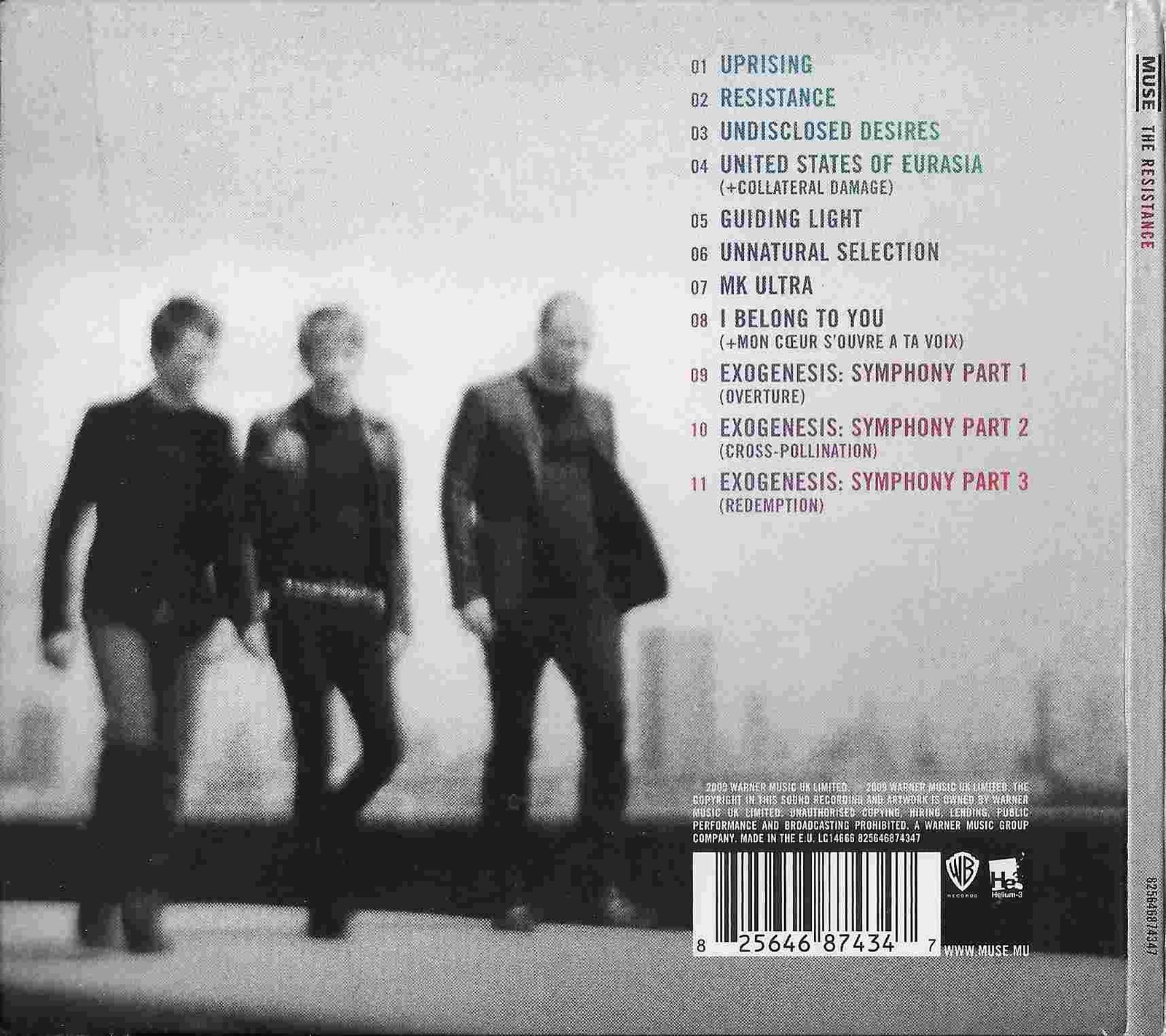 Back cover of 825646874347